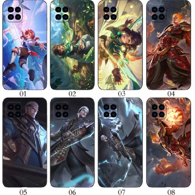 王者 桑启 司空震 适用 OPPO A92/A53 5G/Reno4 SE/A72/A15/A35/realme/V13/V3/V11/V11S/Q3/Q3i/iPho手机壳