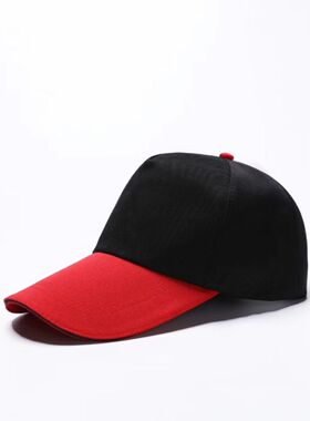 遮阳帽男士图案夏季广告帽子