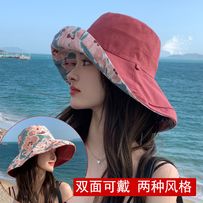 台柔渔夫帽旅游休闲女春夏大檐帽