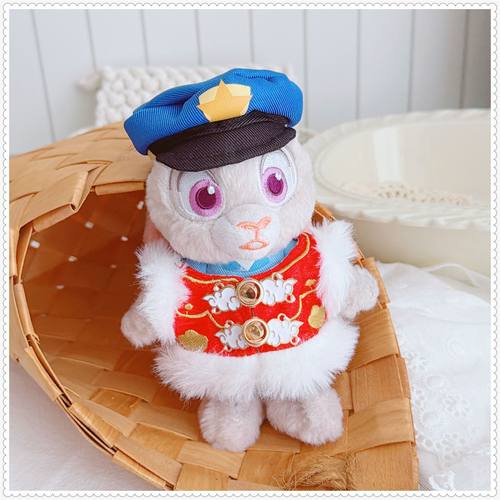 【仅售衣服】尼克小狐狸挂件娃衣服朱迪钥匙扣尼克新年马甲帽子