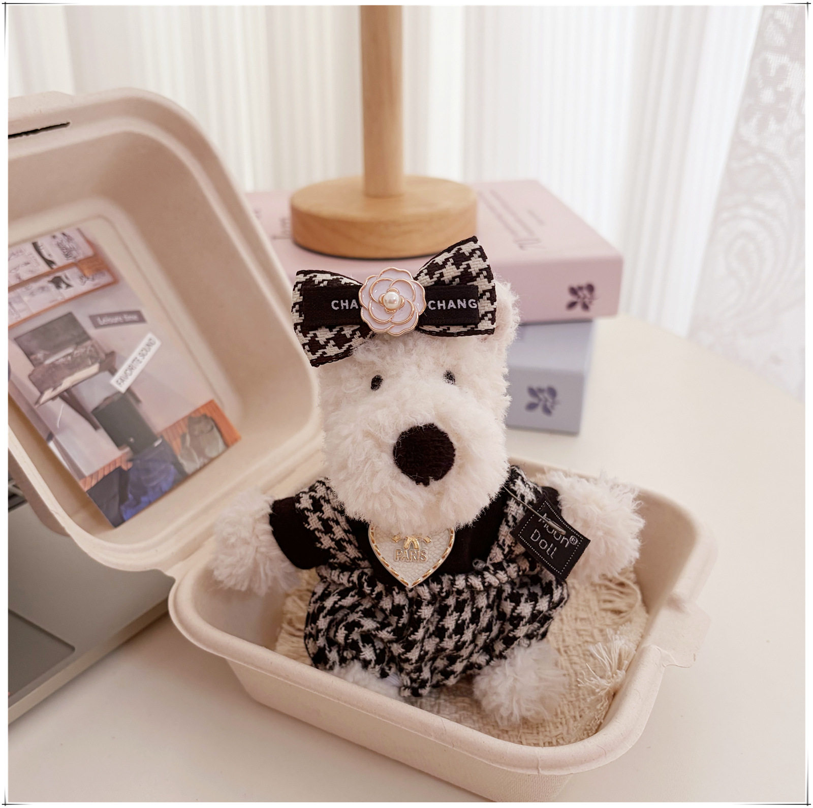 【仅衣服】西高地小狗娃衣挂件衣服可爱配饰配件头套披肩潮流套装,模玩/动漫/周边/娃圈三坑/桌游,棉花娃娃/毛绒玩具娃衣,淘宝优惠券,粉丝福利购,淘宝优惠卷