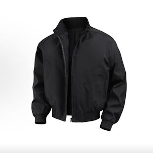 DANGERTIGER 美式高街飞行员cleanfit廓形防水短款立领教练夹克