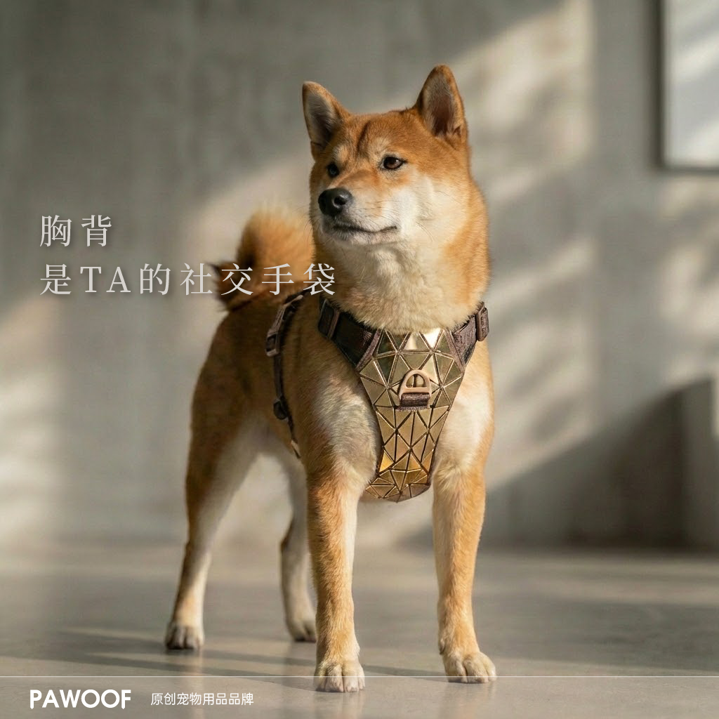 kyejn酷极狗狗胸背牵引绳防爆冲狗背带宠物胸背带小型犬大型犬用
