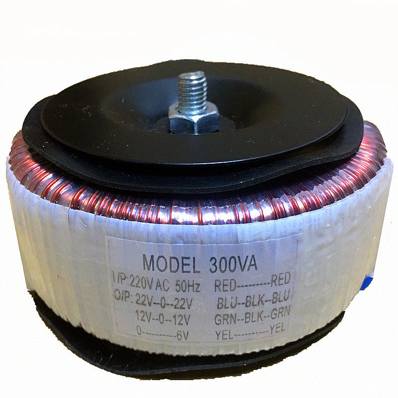 促双22v双6v音响环牛变压器功放板电源300w交流环形隔离火牛220伏