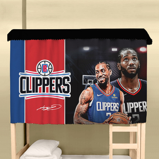 床帘NBA快船洛杉矶保罗乔治伦纳德莱昂纳德哈登威少威斯布鲁克