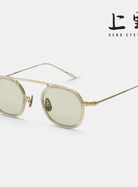 日本正品YUICHI TOYAMA外山雄一U-111男士茶色太阳镜男士墨镜