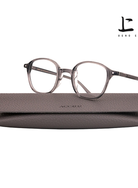 上野现货 韩国ACCRUE   KAHN 经典手工透明板材复古光学眼镜