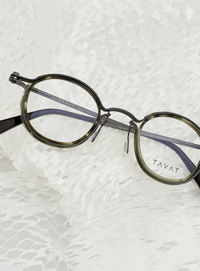 上野眼镜 意大利TAVAT 复古时尚PANTOS R SC132 圆框罐头系列眼镜