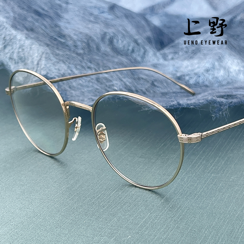 美国正品OLIVER PEOPLES男女同款纯钛细框古铜眼镜框架OOV1306ST