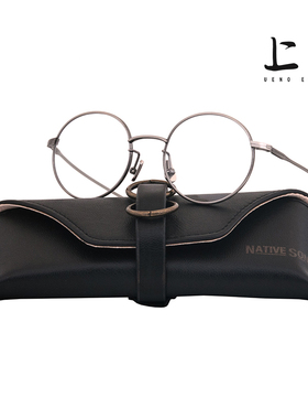 上野授权正品NATIVE SONS  SEEGER 47金属框架近视光学镜