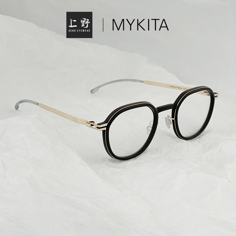 德国正品MYKITA 防过敏医用钢材质舒适学院方框光学近视眼镜BIRCH