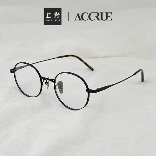 ACCRUE男女同款圆框钛+板材