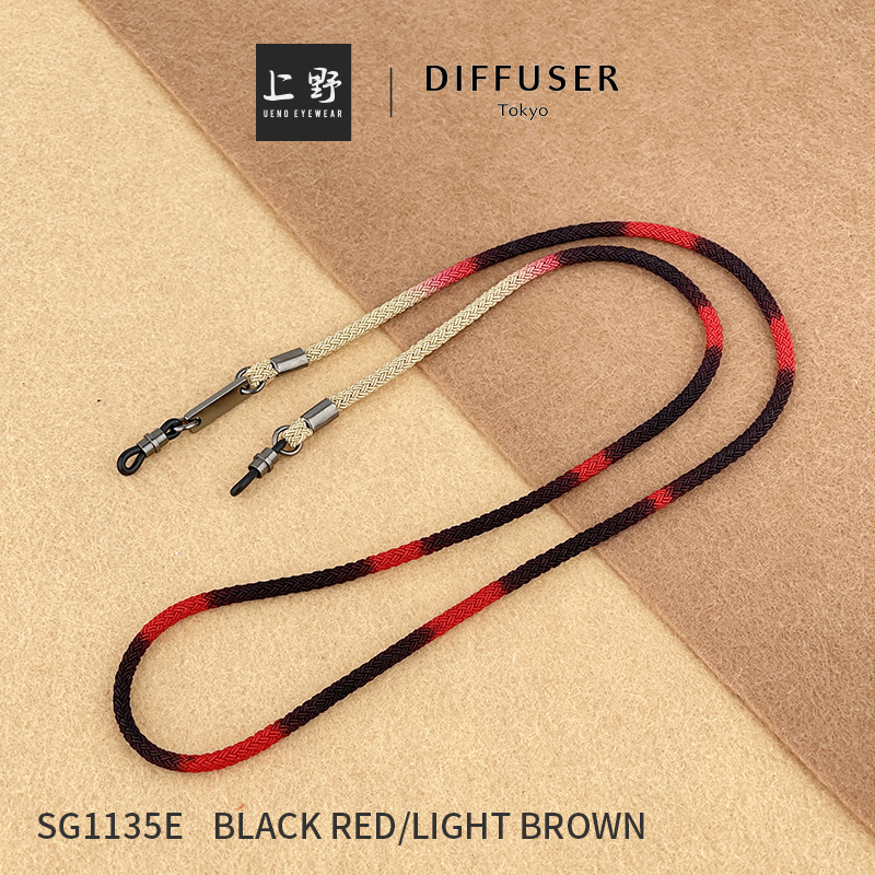 日本正品DIFFUSER潮玩渐变色眼镜绳防脱落眼镜配饰眼镜挂绳SG1135