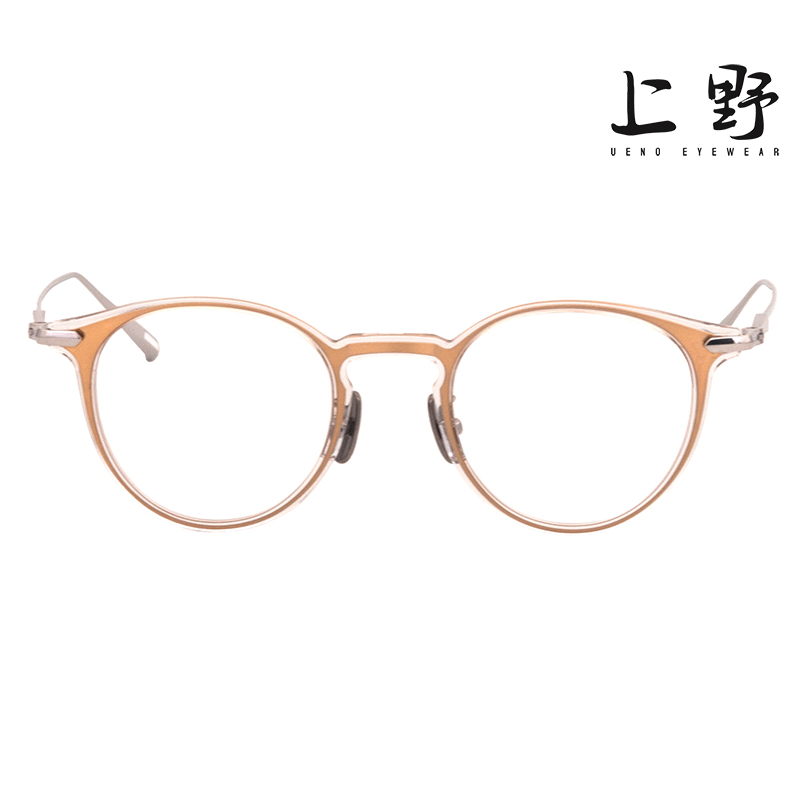 上野现货日本手工透明板材眼镜