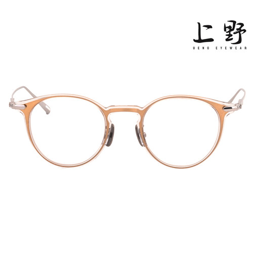 上野现货日本手工透明板材眼镜