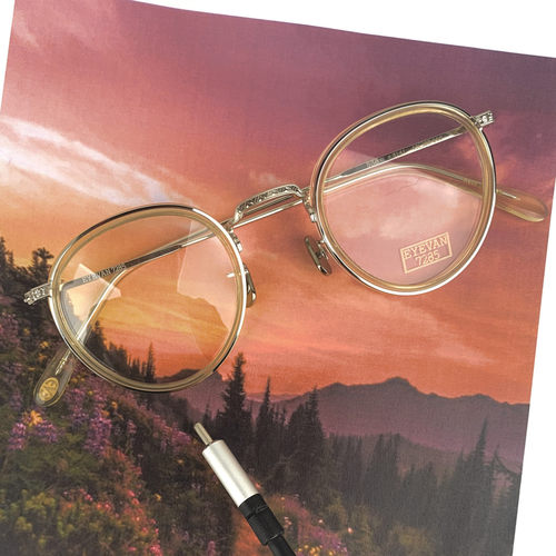 日本纯钛复古眼镜框架新品