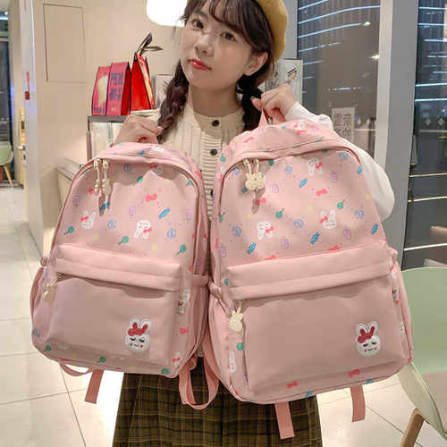 儿童背包女孩外出旅游女童轻便软研学双肩包小学生书包1-3-6年级