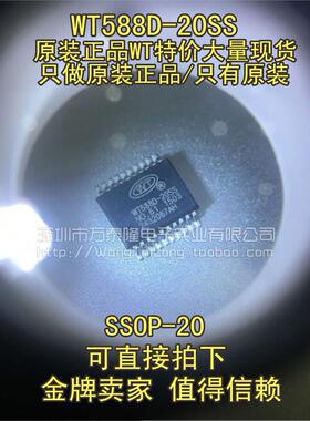 WT588D WT588D-20SS TSSOP-20 WT原装现货 一只起拍 量大价优