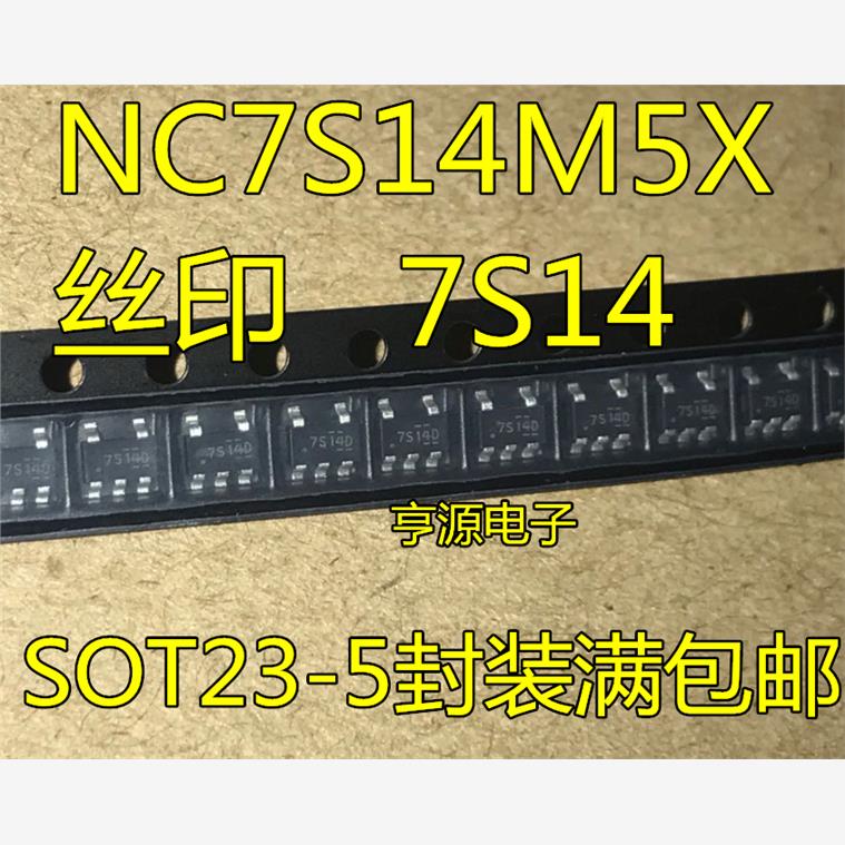 NC7S14M5X丝印DBOT23-5