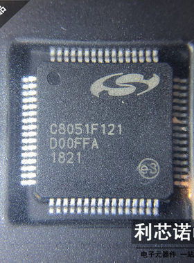 原装正品 C8051F121-GQR 编码C8051F121 TQFP-64封装 SILICON