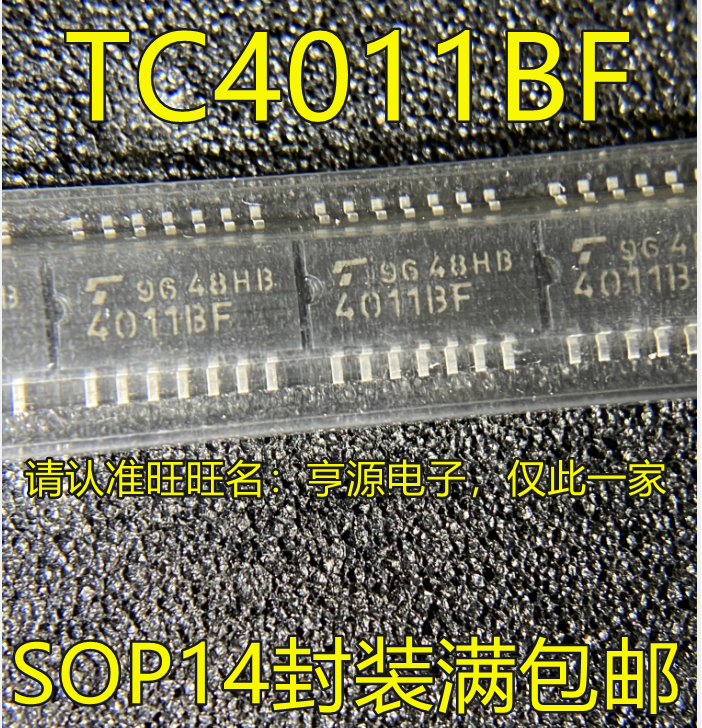 全新原装 TC4011 TC4011BF 4011BF 4011B SOP14 贴片中体 5.2MM
