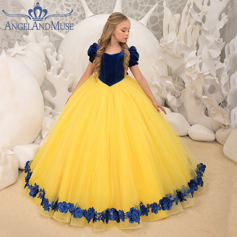 Snow White Snow Romance children costume Christmas New Year's Day The age of banquet Dance birthday full dressin the Children/Baby/Family fitted , Children dress  category - from Buy2taobao.com to provide professional Taobao agent buy service