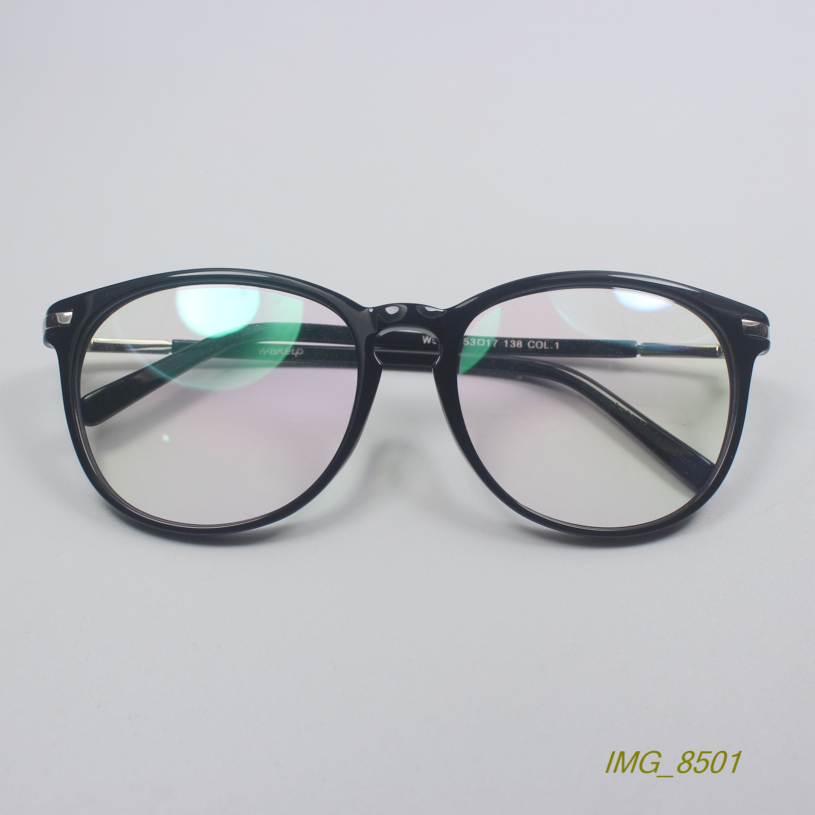 外贸男女方圆轻盈板材时尚眼镜架