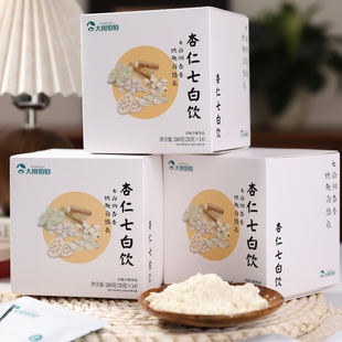 大树伯伯杏仁七白饮280g铁棍山药百合莲子茯苓玉竹银耳藕粉代餐粉