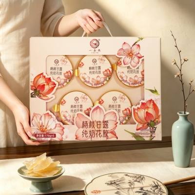 一朵燕杨枝甘露纯奶花胶170g*5碗椰果银耳燕麦片早餐粥下午茶甜品