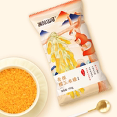 洲际山河青稞玉米碴450g 2袋东北黏吊子米饭伴侣玉米糁去皮玉米粒