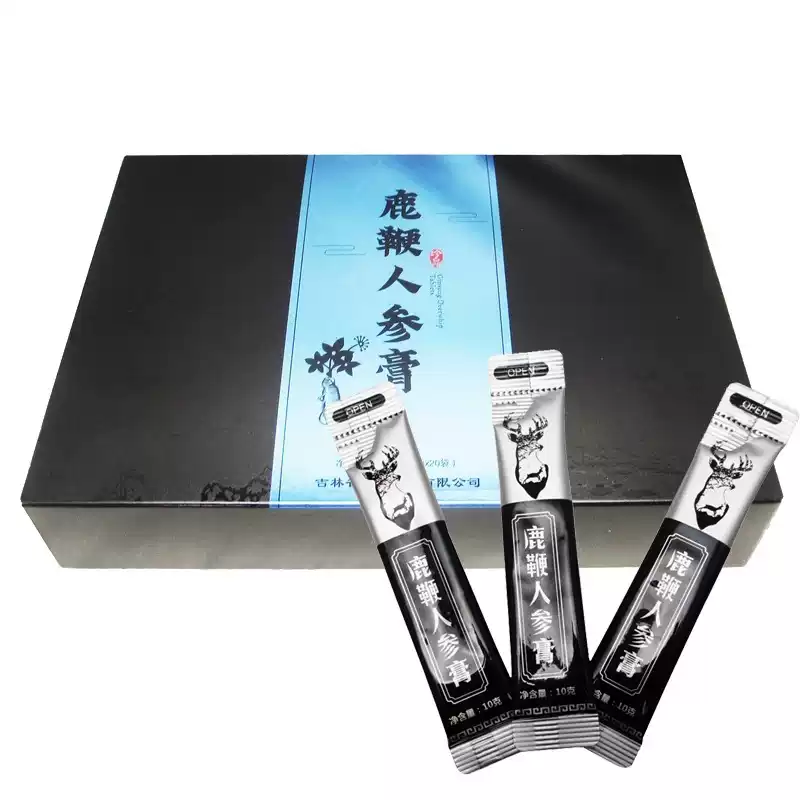 吉林鹿鞭人参膏男用正品官方高纯度男士滋补梅花鹿鞭膏丸参茸补品