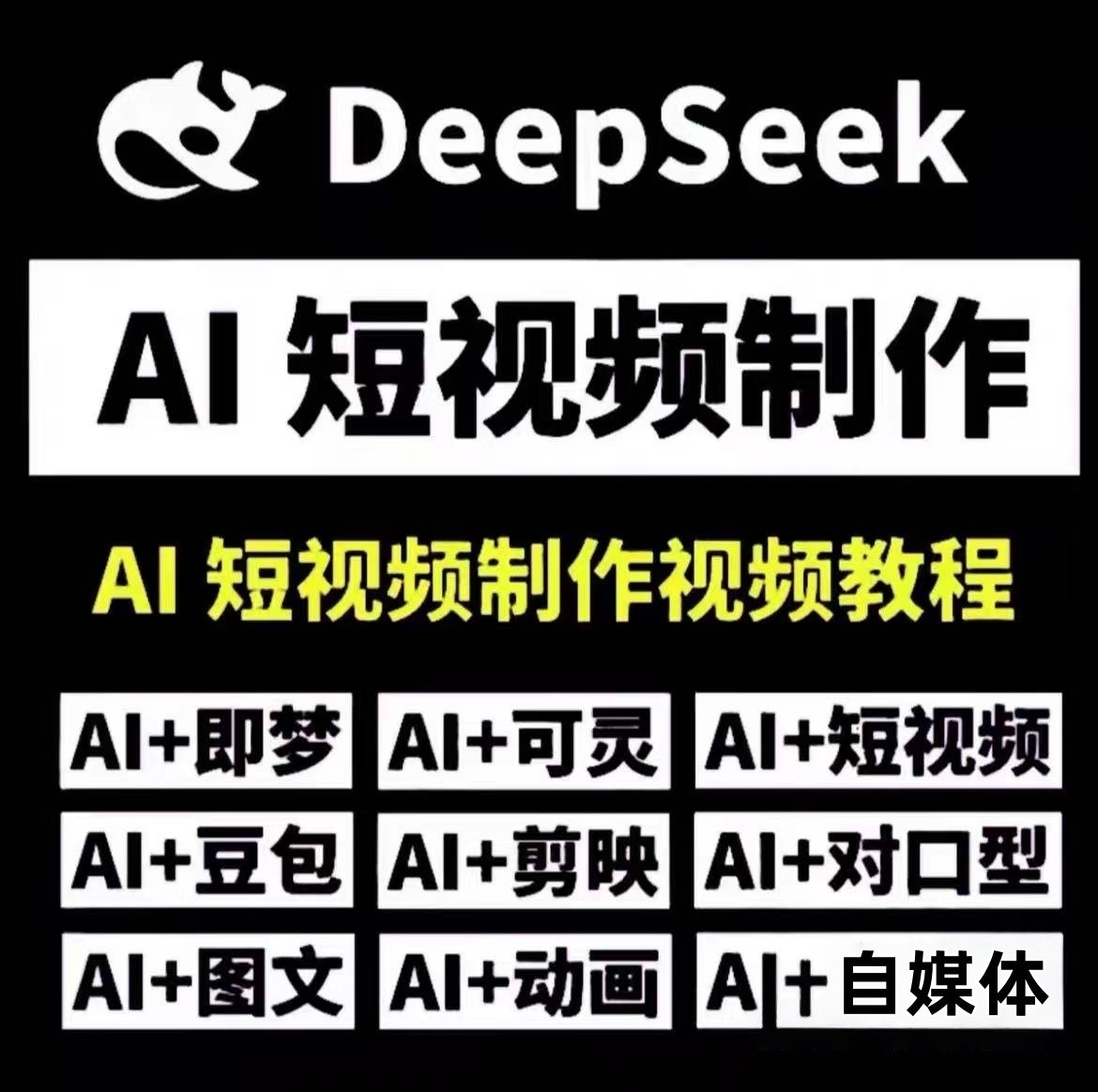 2026年DeepSeek从入门到精通更新教程本地部署视频AI模型使用教程