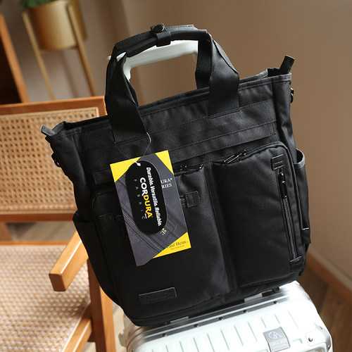 休闲中性手提双肩多功能电脑包