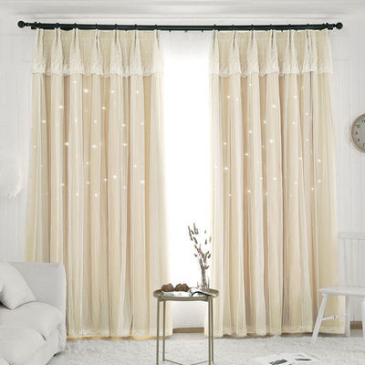 【京选好货】出租屋窗帘挂钩款小窗帘短款挂钩式短窗帘子隔断帘出