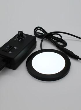 北银狐工业体视显微镜LED可调环形底光源 透射去阴影反射正白灯光