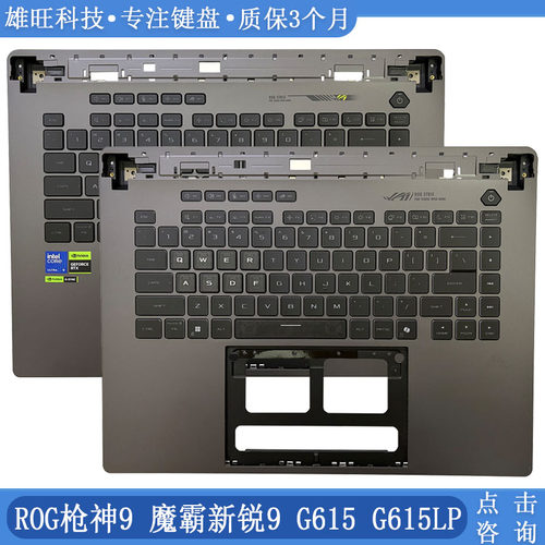 华硕ROG枪神9G615C壳键盘