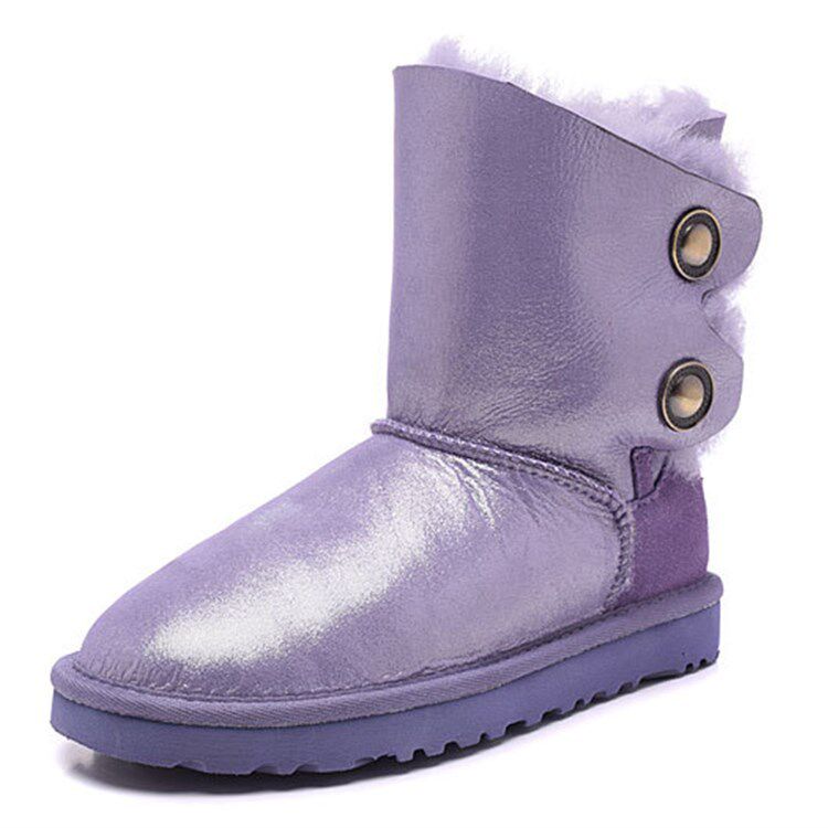 Velcro Snow boots violet Fur one keep warm waterproof non-slip Northeast Xue Xiang keep warm Winter bootsin the Women's Shoes, Boots  category - from Buy2taobao.com to provide professional Taobao agent buy service
