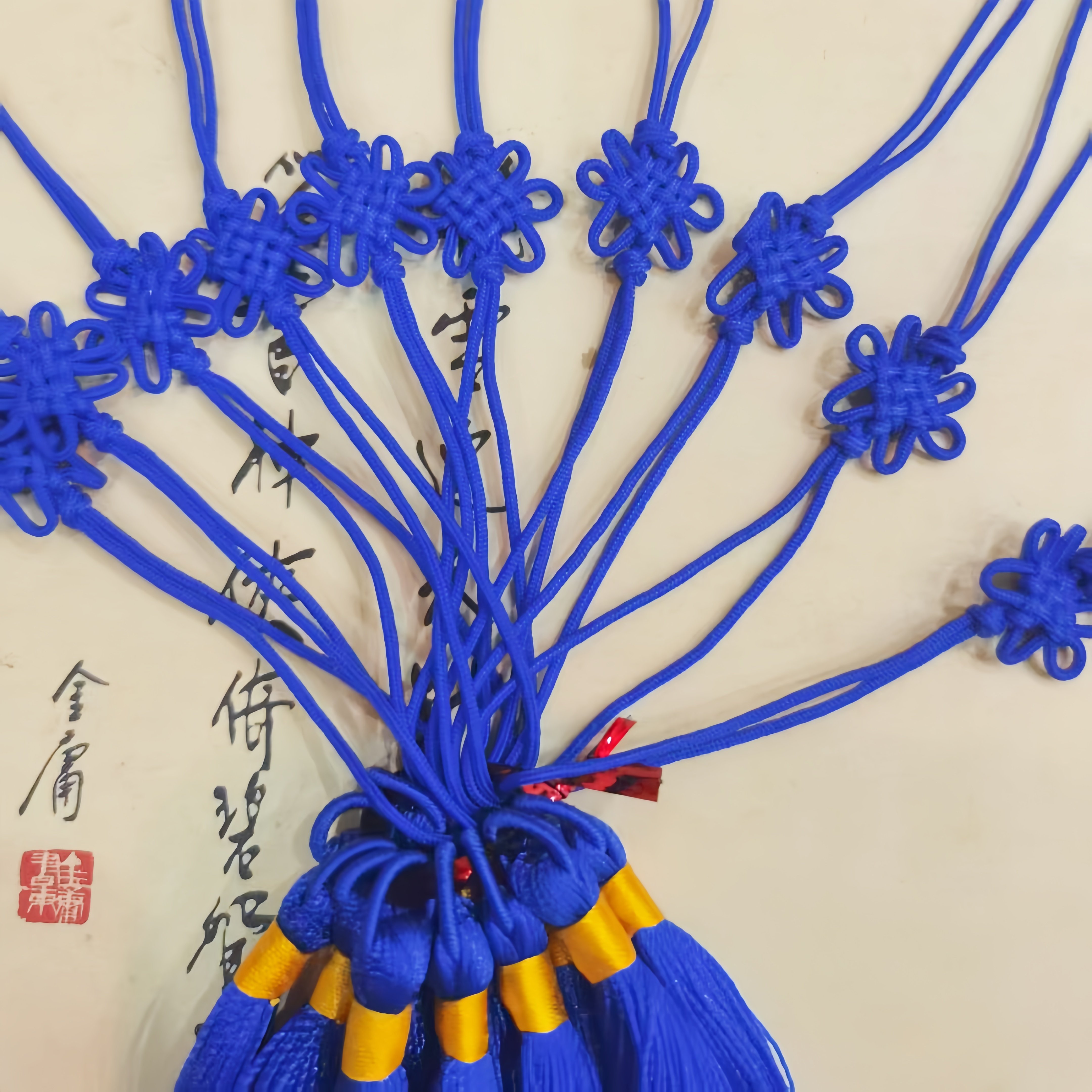 超小中国结迷你分体挂件diy书签手工编织材料流苏香包粽子装饰穗