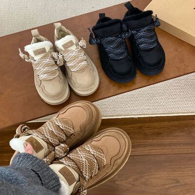 河南桑坡雪地靴冬季新款梅尔女厚