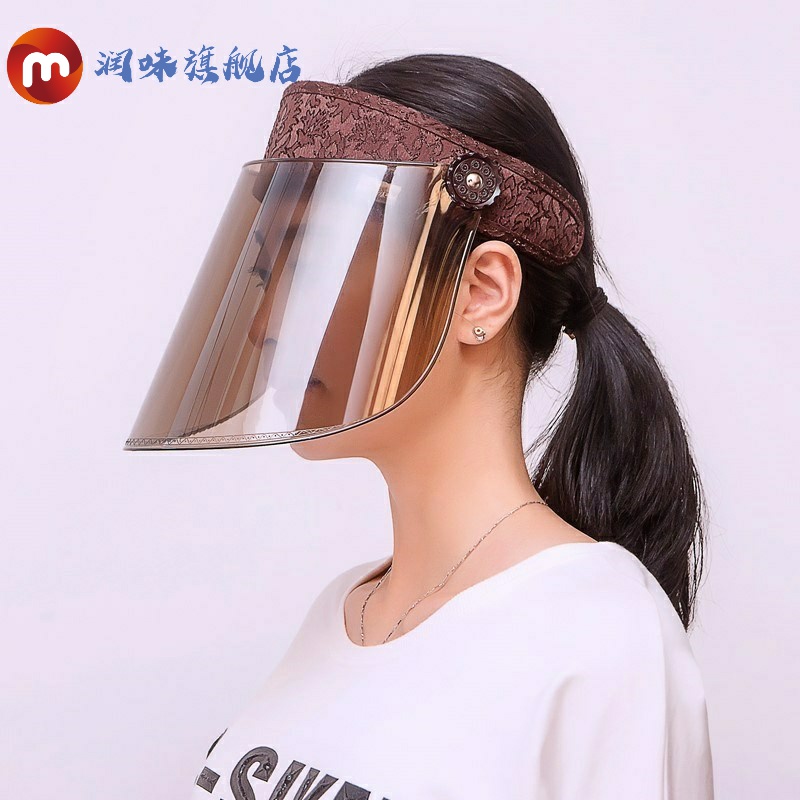 遮阳光面罩晒帽子太阳帽遮脸面具韩版单车洋气沙滩骑。|ruв категории Аксессуары, шляпа - от Buy2taobao.com для оказания профессиональной услуги покупки агента Taobao