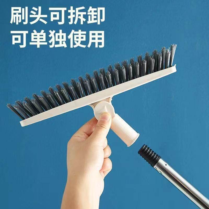 卫生间专用地刷长柄浴室硬毛清洁刷多功能无死角缝隙地板刷洗地yy