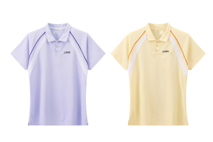 简约速干训练比赛服运动短袖 25新款 女款 修身 定制 羽毛球服polo衫