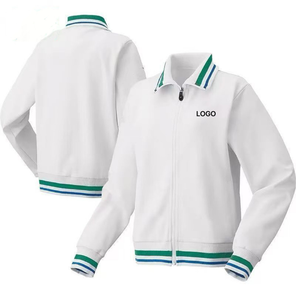 2026新款羽毛球服男女款儿童款长袖外套速干春秋款休闲运动上衣