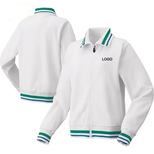 2026新款羽毛球服男女款儿童款长袖外套速干春秋款休闲运动上衣