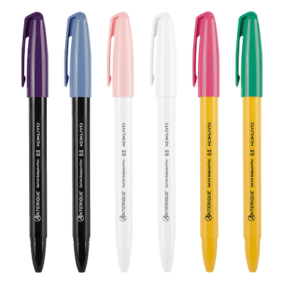 kokuyo国誉顺滑速干按动中性笔