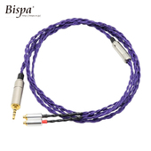 日本 BISPA 高纯度无氧铜 定制 HIFI发烧定制平衡耳机升级线 珑 咨询 瓏 Rou