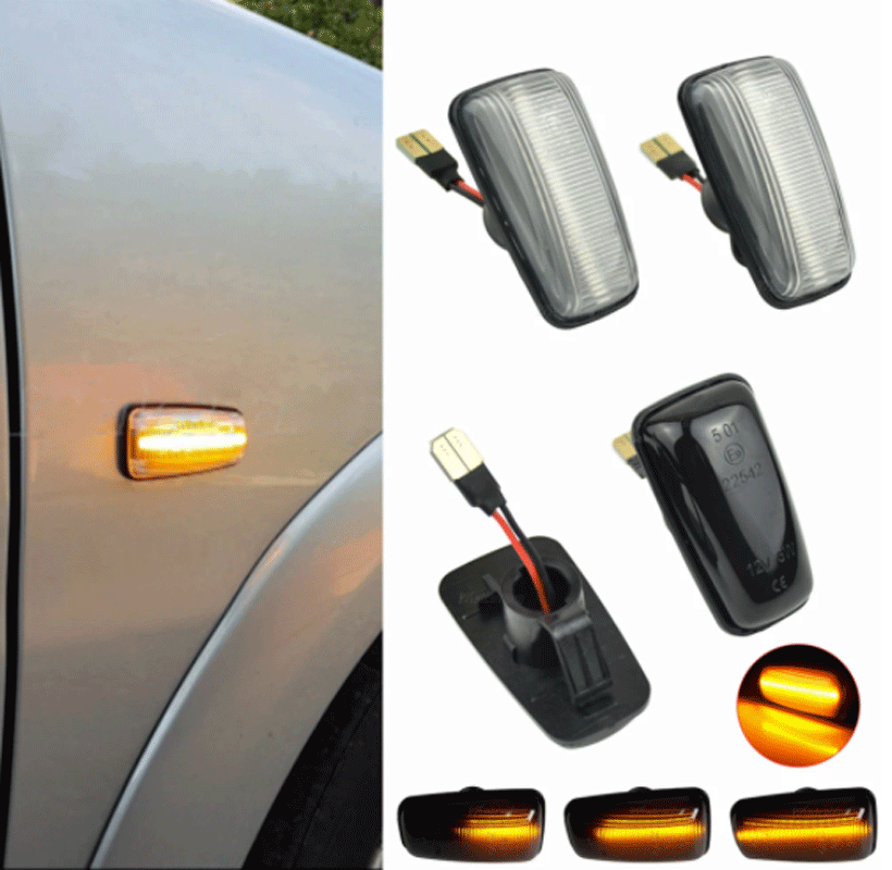 CITROEN FUKANG ELYSEE SENNA PICASSO 펜더 펜더 측면 조명 측면 회전 신호 회전 조명에 적합