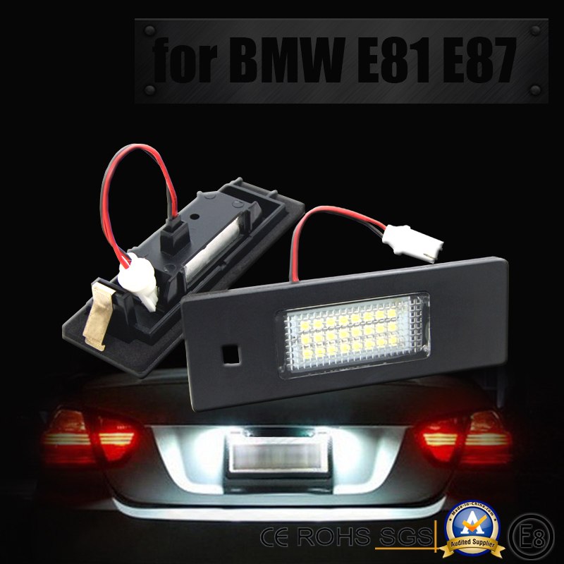 适用于宝马牌照灯  BMW E81/E63LED License  宝马牌照灯总成