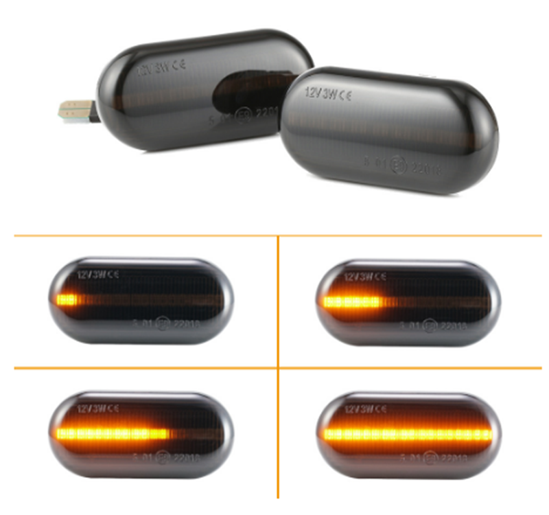 奔驰两门精灵斯玛特c453叶子板灯