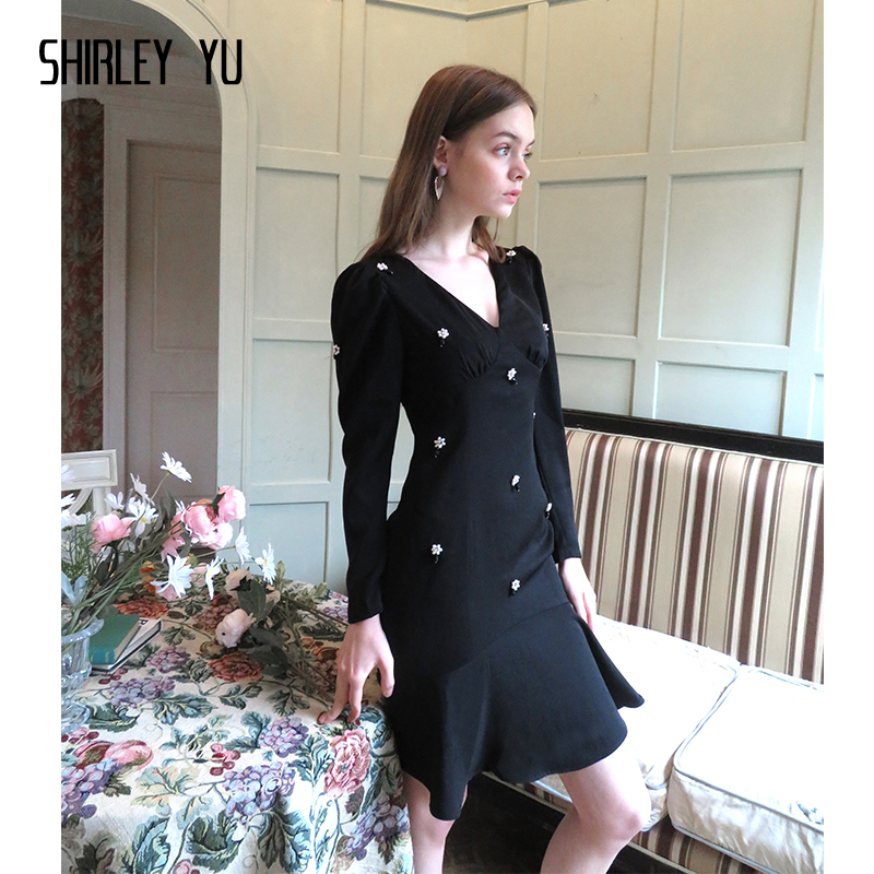 SHIRLEYYU年会聚会派对小礼服